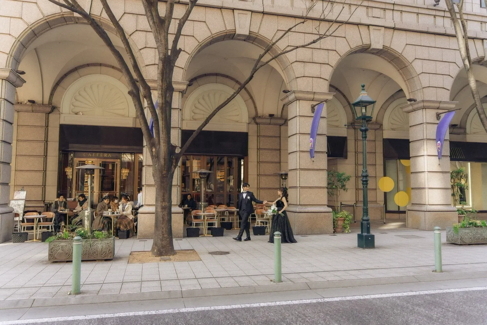 兵庫 神戸居留地でのロケーション撮影